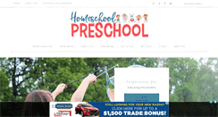 Desktop Screenshot of homeschoolpreschool.net